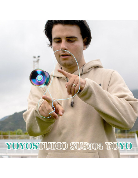 Yoyo Profesional YOYOSTUDIO SUS304 Electropulido 65g