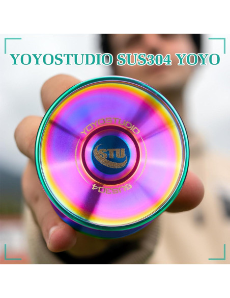 Yoyo Profesional YOYOSTUDIO SUS304 Electropulido 65g