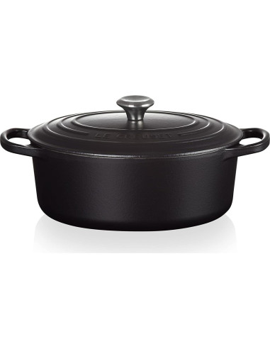 Cacerola Ovalada de Hierro Fundido Le Creuset 29 cm Negra