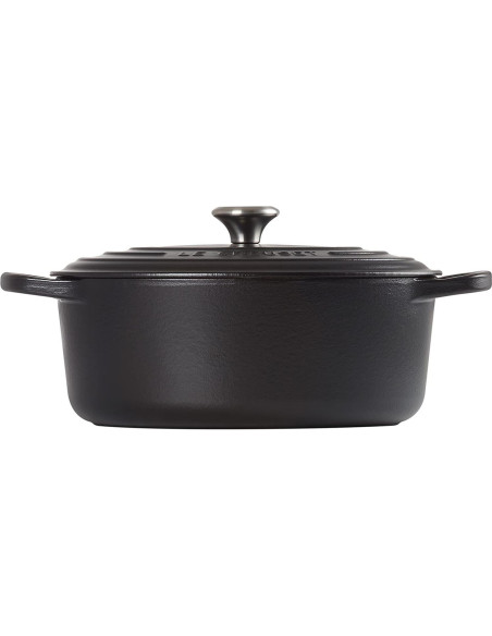 Cacerola Ovalada de Hierro Fundido Le Creuset 29 cm Negra