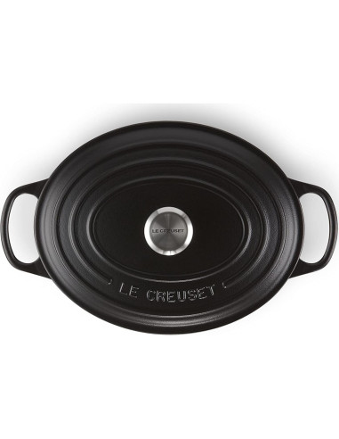 Cacerola Ovalada de Hierro Fundido Le Creuset 29 cm Negra