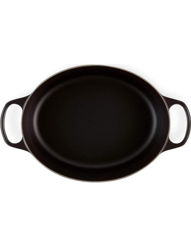 Cacerola Ovalada de Hierro Fundido Le Creuset 29 cm Negra