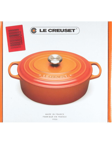 Cacerola Ovalada de Hierro Fundido Le Creuset 29 cm Negra