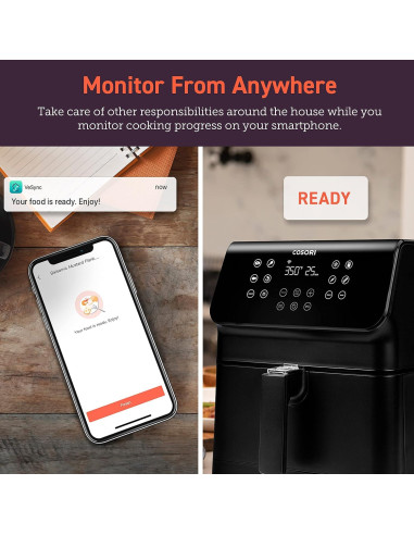 Freidora de Aire COSORI Pro II 5.8QT Inteligente WiFi