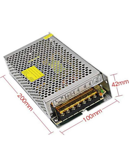 Fuente de Alimentación Conmutada 12V 10A 120W Velain