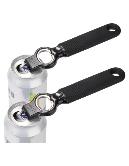 Abridor de Latas y Botellas DUNLAGUE 2 en 1 con Mango de Silicona