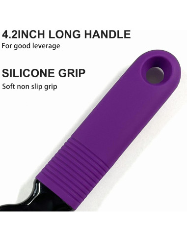 Abridor de Latas y Botellas DUNLAGUE 2 en 1 con Mango de Silicona