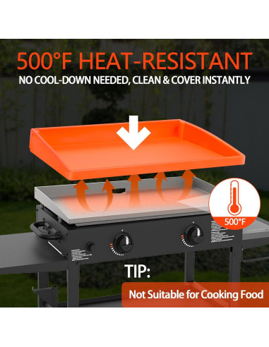 Alfombrilla de silicona AOBHI para plancha 28" - Resistente al calor