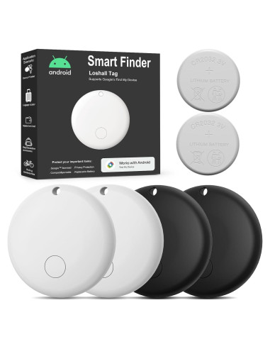 Etiquetas de Rastreo Bluetooth Beyamis Android Paquete de 4