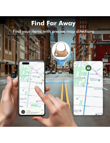 Etiquetas de Rastreo Bluetooth Beyamis Android Paquete de 4