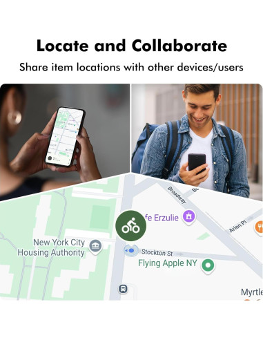 Etiquetas de Rastreo Bluetooth Beyamis Android Paquete de 4
