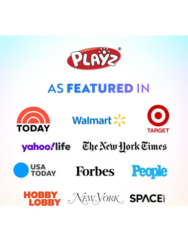 Bolas de Plástico Suave Playz 500 Unidades 8 Colores