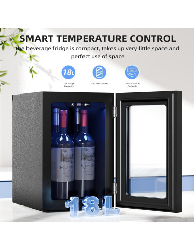 Refrigerador de Vino Encimera Antarctic Star 0.017 m 4 Botellas