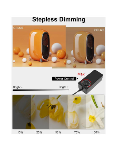 Caja de Luz Fotográfica PULUZ 60x60cm con 6 Fondos y LED