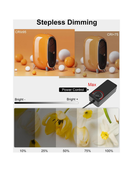 Caja de Luz Fotográfica PULUZ 60x60cm con 6 Fondos y LED