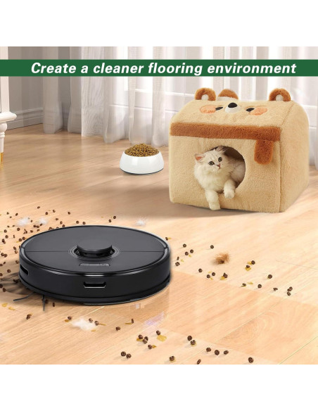 Paños de Microfibra Reutilizables VIEWALL para Roborock E/Q/S Series