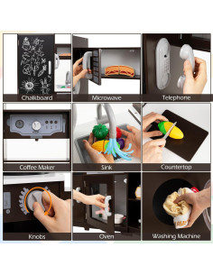 Cocina de Esquina Costzon con Luces y Sonidos para Niños 2