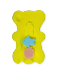 Esponja de Baño Suave HALLO para Bebés Antideslizante Amarillo