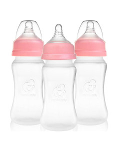 Botellas de Silicona Nenesupply 8oz Anticólicos para Bebés