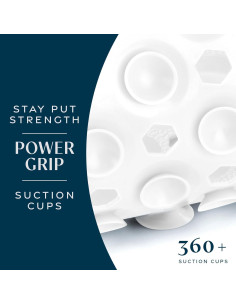 Tapete Antideslizante SlipX Solutions 99x41cm Blanco 2