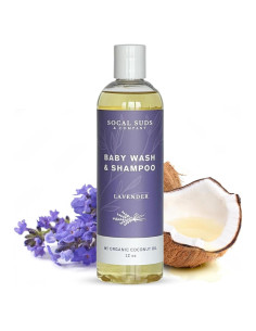 Champú y Gel de Baño para Bebés SoCal Suds 354ml Lavanda