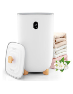 Calentador de Toallas Giantex 40L con Temporizador y Apagado Automático