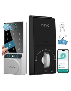 Cerradura Inteligente Devo G2 Huella Dactilar Bluetooth IP54