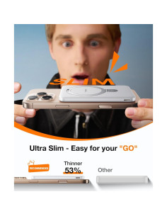 Cargador Portátil Magnético TORRAS EasyGo 5000mAh Blanco 2