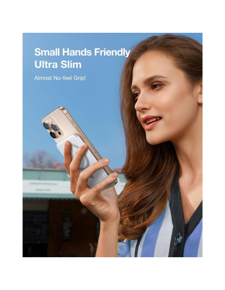 Cargador Portátil Magnético TORRAS EasyGo 5000mAh Blanco