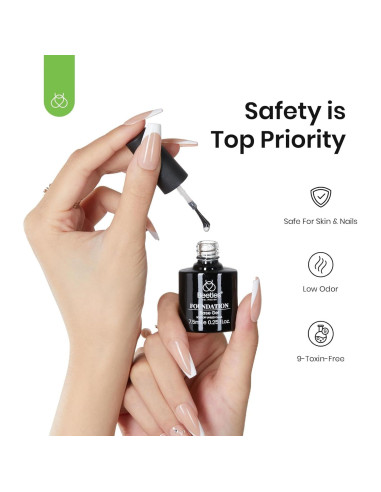 Set Gel Constructor y Top Coat Beetles 3Pcs 7.5ml Uñas