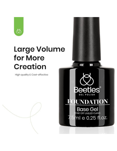 Set Gel Constructor y Top Coat Beetles 3Pcs 7.5ml Uñas