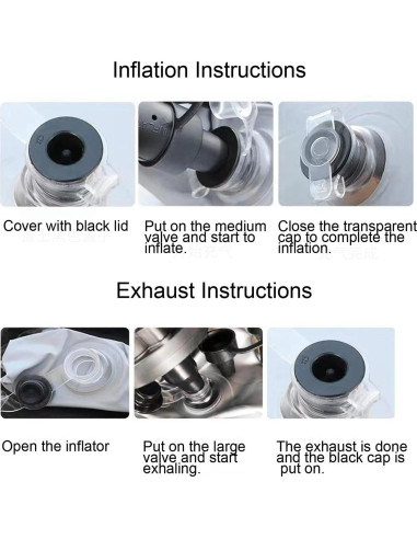 Colchón Inflable de Viaje Onirii 130x37 cm con Bomba