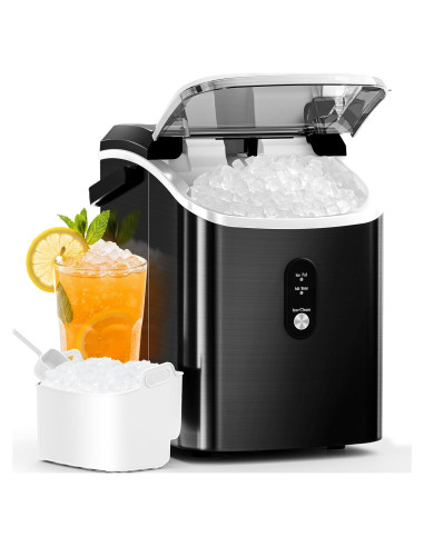 Fabricador de Hielo Nugget Antarctic Star 15.42 kg/día Acero Inoxidable