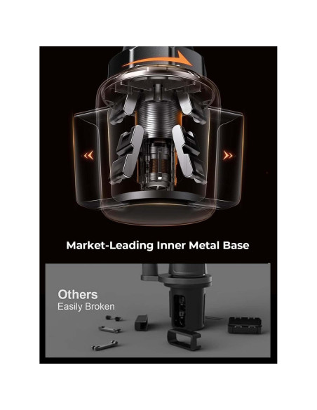 Soporte para Teléfono de Coche LISEN Cuello Largo 29.2 cm Ajustable