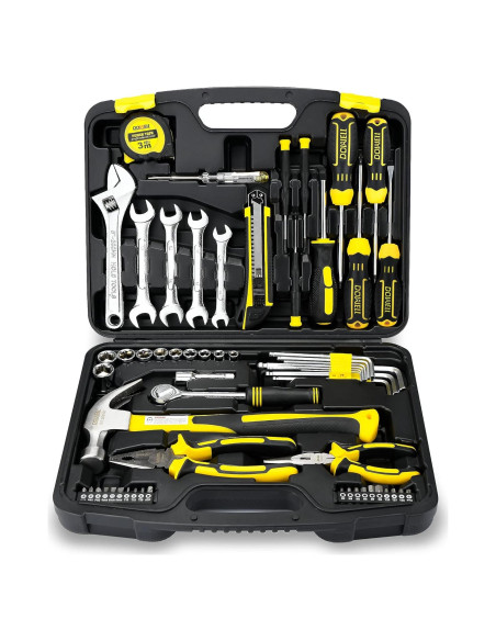 Kit de Herramientas DOWELL 61 Piezas Mecánicas con Caja