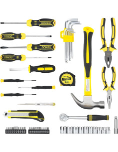Kit de Herramientas DOWELL 61 Piezas Mecánicas con Caja 2