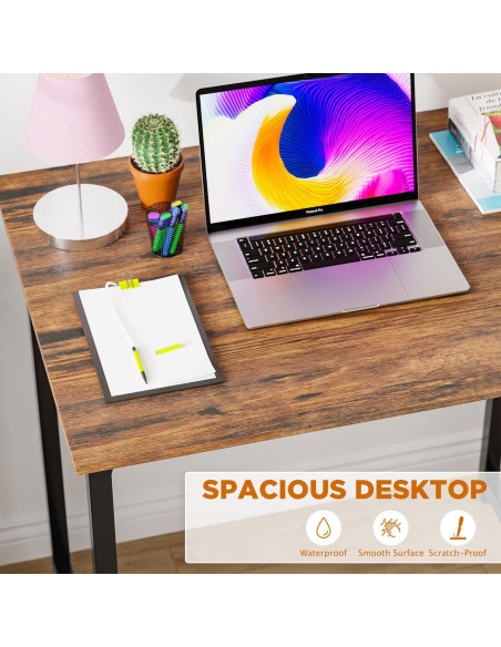 Escritorio de Computadora PayLessHere 81 cm Marrón Resistente