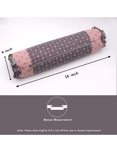 Almohada Cervical Edomi de Trigo Sarraceno 40x10 cm Ajustable