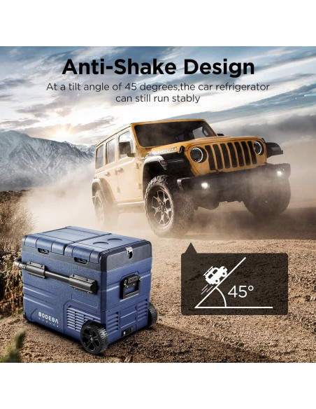 Refrigerador Portátil BODEGACOOLER 48L 12V Doble Zona Control APP