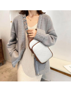 Bolsa Bandolera Acolchada BOSTANTEN para Mujeres 15x4.5cm 2