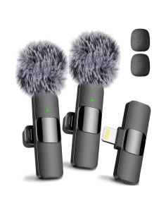 Mini Mic Pro Micrófono Inalámbrico Lavalier para iPhone
