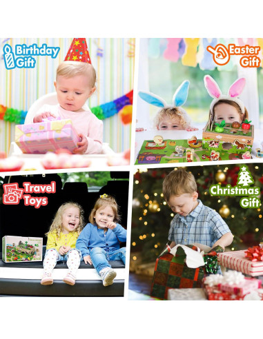 Juguete Sensorial de Madera MuMua Granja 0.86 kg 1-2 Años