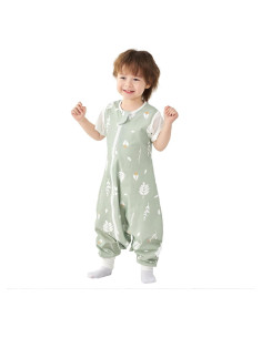 Saco de dormir 0.5 TOG con piernas NVT-FTSD 100% algodón orgánico