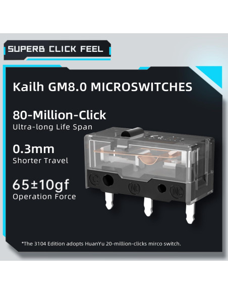 Ratón Inalámbrico para Juegos Machenike M7 Pro 26000 DPI RGB