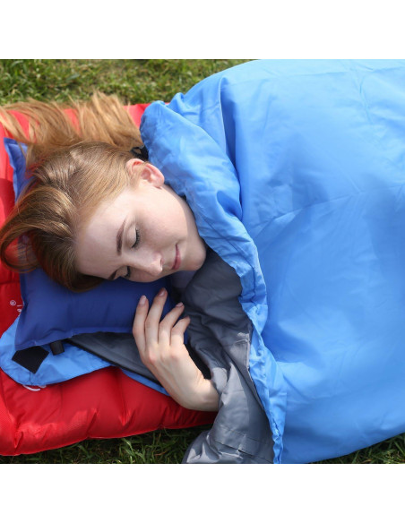 Saco de Dormir REDCAMP Ultra Ligero 190x83cm para Camping