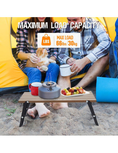 Mesa Plegable de Aluminio Old Bahama Bay Mini 30kg 16cm