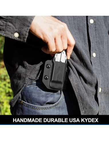 Funda Kydex GUN & FLOWER para Leatherman Wave y Wave Plus