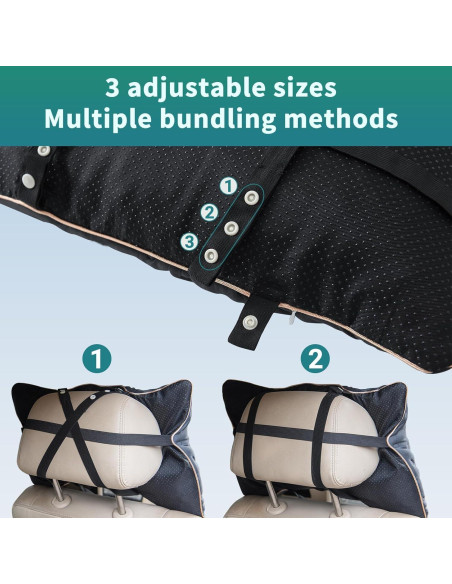 Almohada Enfriadora YZ HOME Queen para Dormir Lado y Espalda