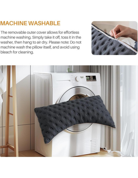 Almohada Enfriadora YZ HOME Queen para Dormir Lado y Espalda