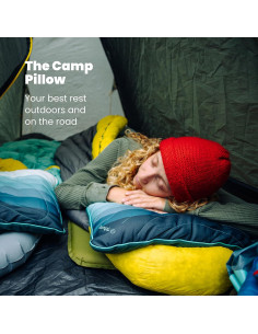 Almohada de Camping Rumpl Ajustable 56 x 38 cm Plegable 2
